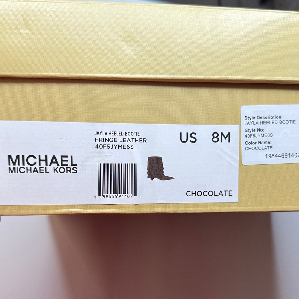 MICHAEL Michael Kors Women's Jayla Heeled Booties- Size 8M - Picture 4 of 9